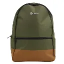 MOCHILA TEROS TE-ACS9021, POLIÉSTER, VERDE MILITAR / MARRÓN