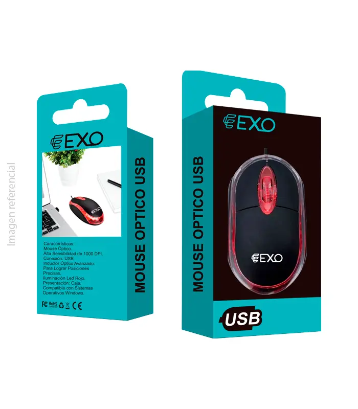 MOUSE EXO / USB GENÉRICO
