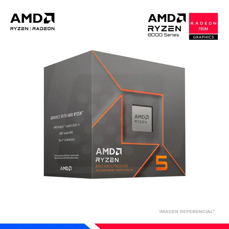 PROCESADOR AMD RYZEN 5 8500G 3.50 / 5.00 GHZ 16MB AM5
