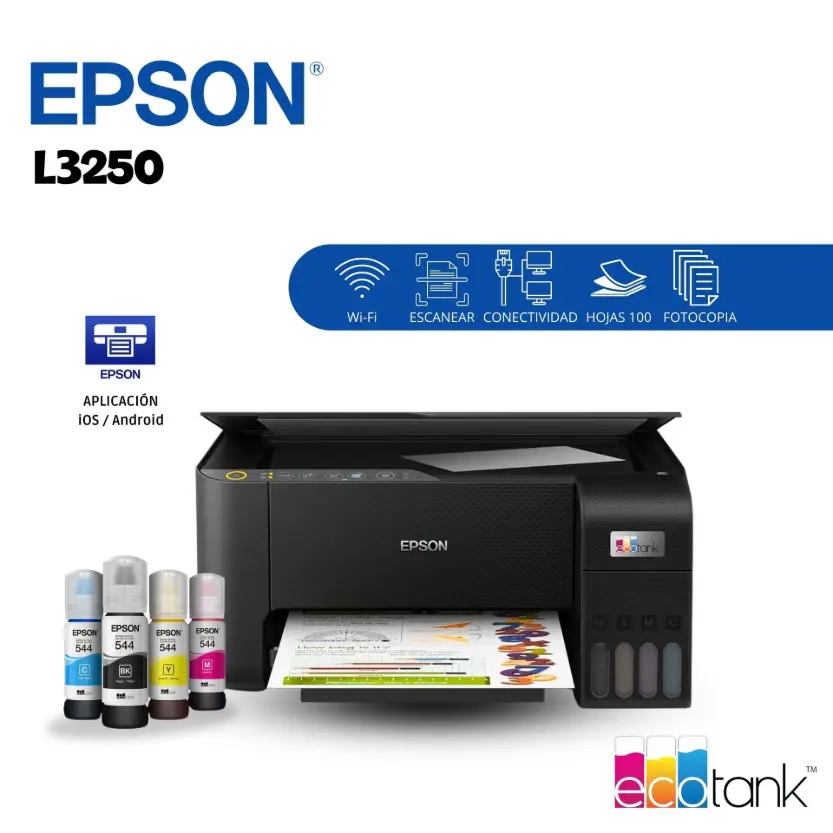 IMPRESORA MULTIFUNCIONAL EPSON ECOTANK L3250