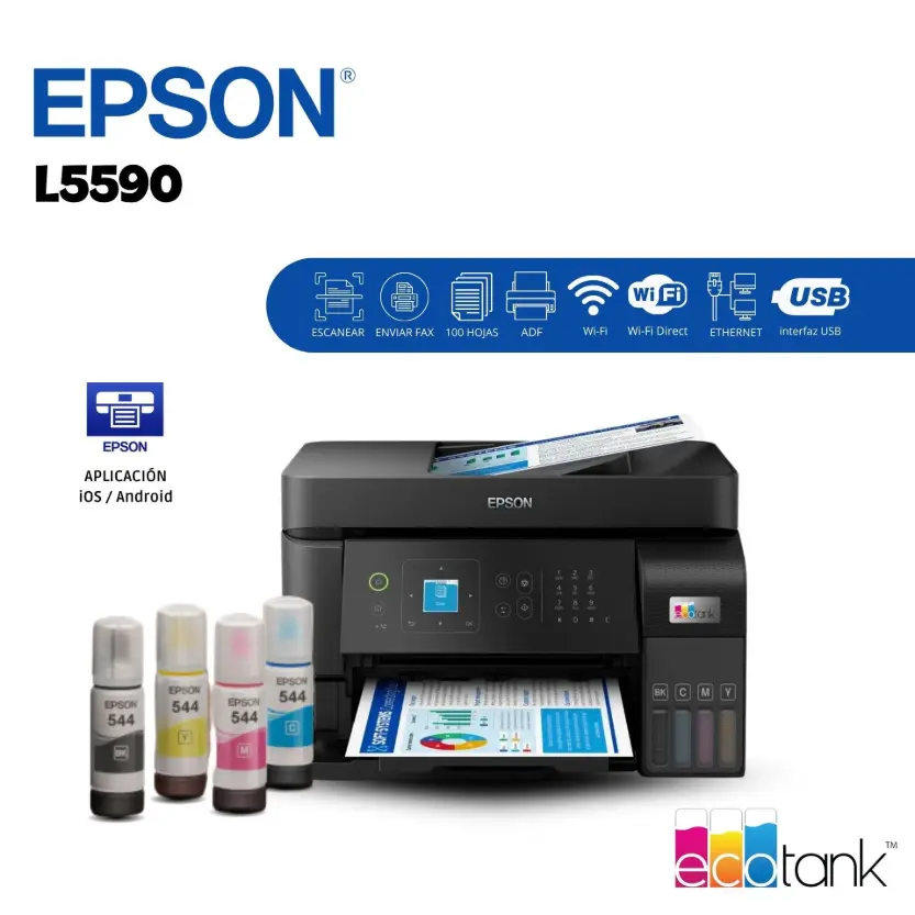 IMPRESORA MULTIFUNCIONAL EPSON ECOTANK L5590