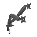 Rack Soporte Hidráulico Articulado Para 2 Monitores  17" A 32",  Ke-C024E