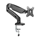 RACK HIDRÁULICO DE ESCRITORIO PARA MONITOR 17 A 32 PULGADAS, NEGRO | KE-C012