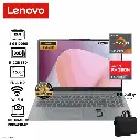 LAPTOP LENOVO IdeaPad Slim 3 15AMN8, Amd RYZEN 5 7520U, 8GB DDR5, SSD 512GB, 15.6" / MALETIN win 11