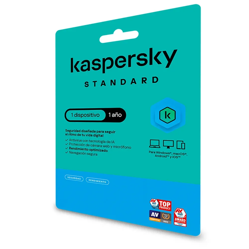 ANTIVIRUS KASPERSKY STANDARD 1PC
