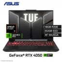 LAPTOP ASUS TUF FA607NUQ-RL009W A16 R7-170/16GB/512/RTX4050-6GB/16"WINDOWS