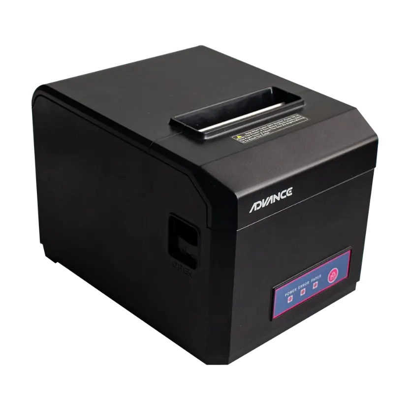 IMPRESORA TÉRMICA ADVANCE ADV-8010, VELOCIDAD DE IMPRESIÓN 300 MM/SEG, USB + LAN