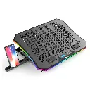 Cooler TEROS TE-7130N, compatible con notebooks de hasta 15.6", 3 fan de 11 cm