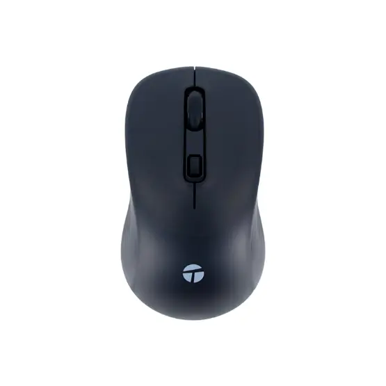 MOUSE INALÁMBRICO TEROS TE-1231S, 2.4GHz, BT 5.0, 4 BOTONES, USB, NEGRO
