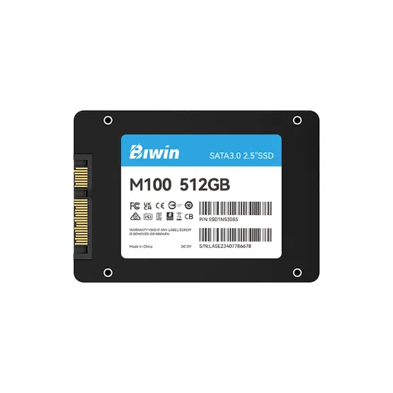 UNIDAD EN ESTADO SÓLIDO BIWIN M100, 512GB, SATA 6GB/S, 2.5"