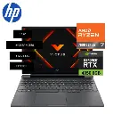 LAPTOP GAMING HP VICTUS 15-FB3022LA, 15.6" FHD IPS, AMD RYZEN 7 7445HS 4.7GHZ, 16GB DDR5, 512GB SSD, RTX 4050 6GB, FREEDOS