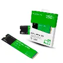 UNIDAD DE ESTADO SOLIDO WESTERN DIGITAL GREEN SN350 NVME, 250GB M.2 2280